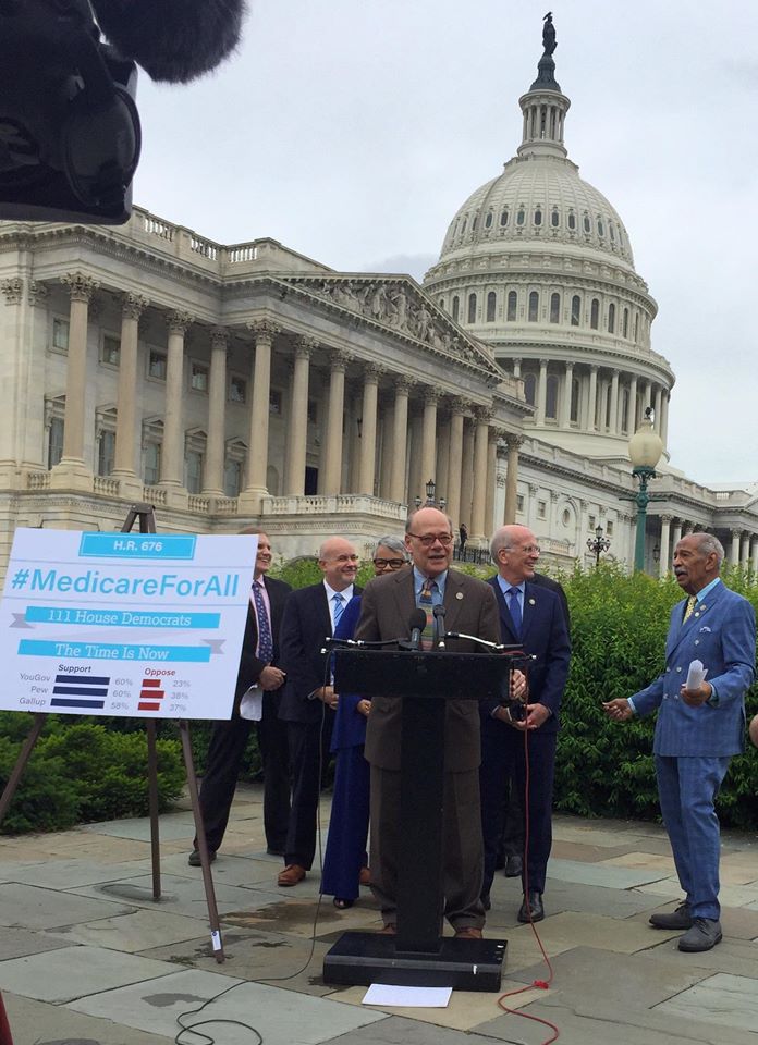 Congressman Steve Cohen of Memphis, Tennessee, at HR 676 Press Conference 